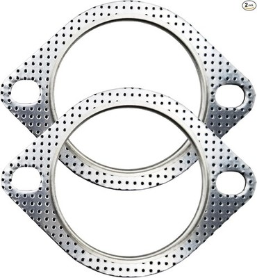 2-Pack 3-Inch Exhaust Gasket & 2-Bolt Exhaust Flange Repair Kit Model: 3inches
