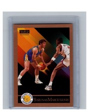 1990-91 SkyBox #97 Sarunas Marciulionis