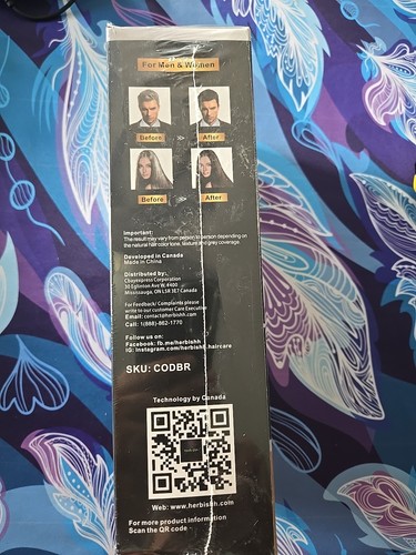 Herbishh Hair Color Shampoo Dark Brown Grey Coverage 16.9 Fl Oz Exp 2027 Sealed - Picture 2 of 4