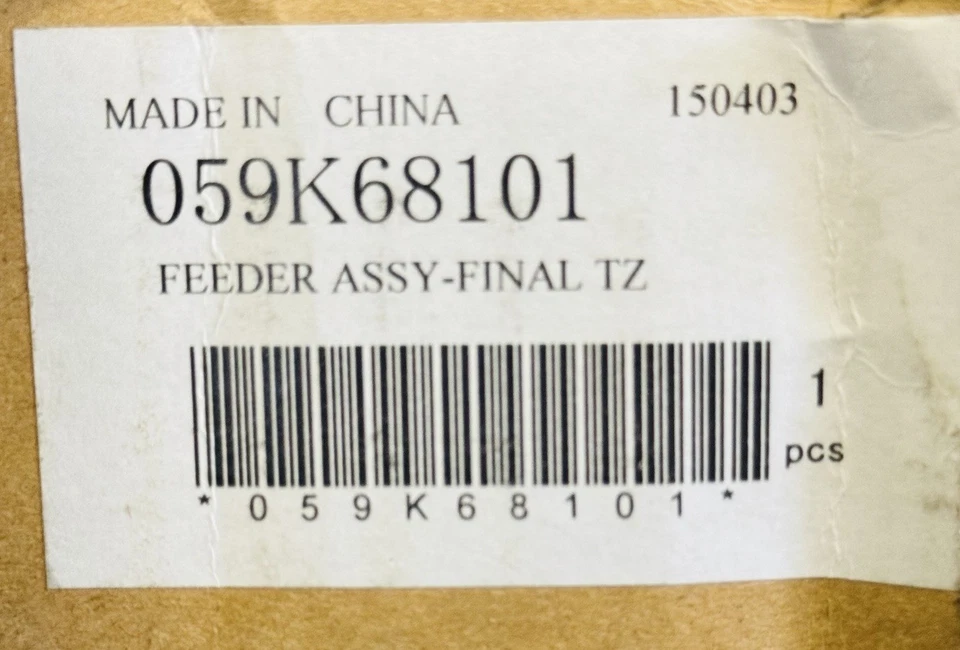 Genuine Xerox® Color 550 560 Tray 4 Feeder Assembly 059K68100 059K68101 NEW - Image 3 of 3