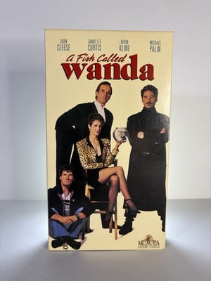 VHS - A FISH CALLED WANDA (1988, Jamie Lee Curtis)