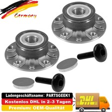 2 SKF RADLAGER RADNABE HINTEN für VW GOLF 5 6 7 AUDI A3 8P 8V OCTAVIA LEON ALTEA