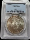 1882-CC GSA Morgan Silver $1 Dollar PCGS MS64 Carson City, Nevada