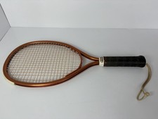 Vintage Ektelon Classic Aluminum Racquetball Racquet Copper Orange Metallic