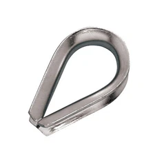 STAINLESS MIL. SPEC. THIMBLE 1/4", 316 SS