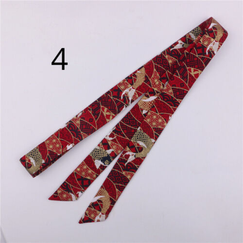 Skinny Fascia Girovita Cintura Cravatta Sciarpa Nastro Stile Etnico Accessorio - Foto 5 di 21