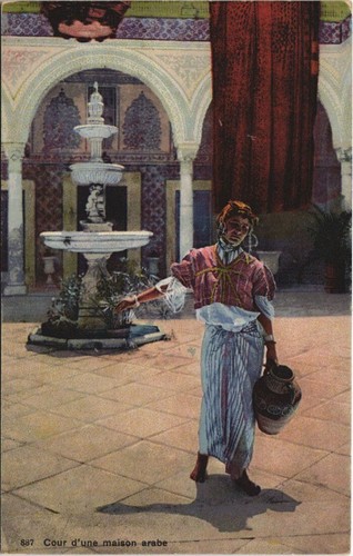 CPA TUNISIE Lehnert&Landrock (887) Cour d'une (155755) - Bild 1 von 2