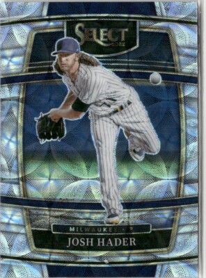 2022 Panini Select Scope Prizm Parallel Josh Hader Brewers #25 - NM