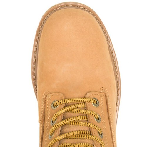 Wolverine FLOORHAND 6 " Leather Waterproof Steel Toe Cap Safety Mens Boots Size - 第 3/4 張圖片