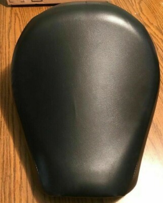 BLACK /& WHITE CUSTOM FITS SUZUKI VZ 800 MARAUDER 96-01 REAR LEATHER SEAT COVER