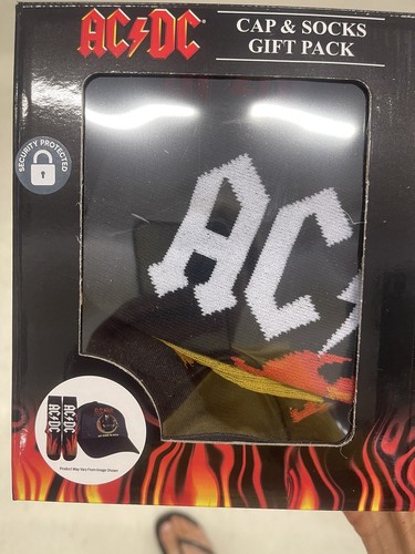 ac/dc Socks And Hat Cap Gift Pack New Sealed Acdc Band Angus Young | eBay