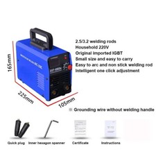 ZX7-250C Mini Arc Welding Machine Handheld Pure Copper IGBT Inverter Welder