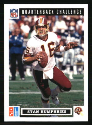 Stan Humphries 1991 Upper Deck Domino's The Quarterbacks #30 FOOTBALL Card