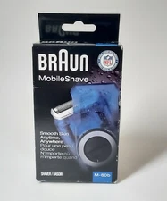 New Electric Razor For Men By Braun M60b Mobile Electric Shaver Washable Blue