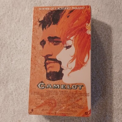 Camelot (VHS, 1992) Richard Harris, Vanessa Redgrave New and Sealed 2 Tape Set