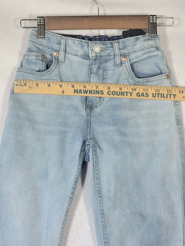 Levi’s 502 Regular Taper Stretch Jeans Size 12 Reg 26 X 27 BOYS OR GIRLS - Picture 6 of 10