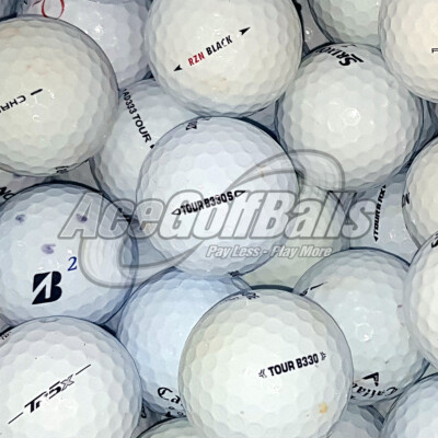 50 x TOUR Model Lake Golfbälle - Klasse B - B330/ChromeSoft/RZN/Z-Star/TP5 etc.