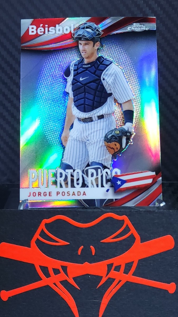 ※1/1 Topps Chrome 田中将大 NY Yankees Jorge Posada 2021 Topps Chrome BEISBOL PUERTO RICO #B-9 New York