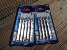 2 Bosch 5 Packs of T118AF Jig Saw Blades