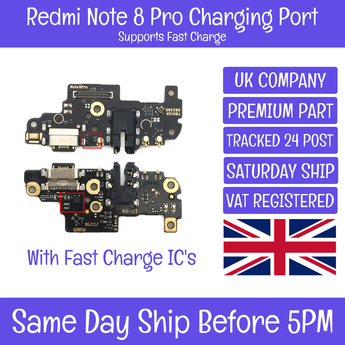 Xiaomi Redmi Note Pro USB Charger Charging Port Connector Board