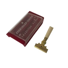 Vtg Schick EVERSHARP Injector Razor in Box 98-50 Red & Clear Plastic Case