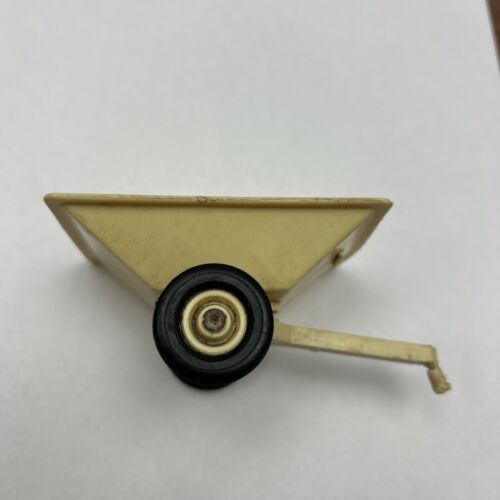 White Lawn Cart Trailer for ERTL Cub Cadet Lawn Mower Tractor Scale Model Part - Picture 7 of 8