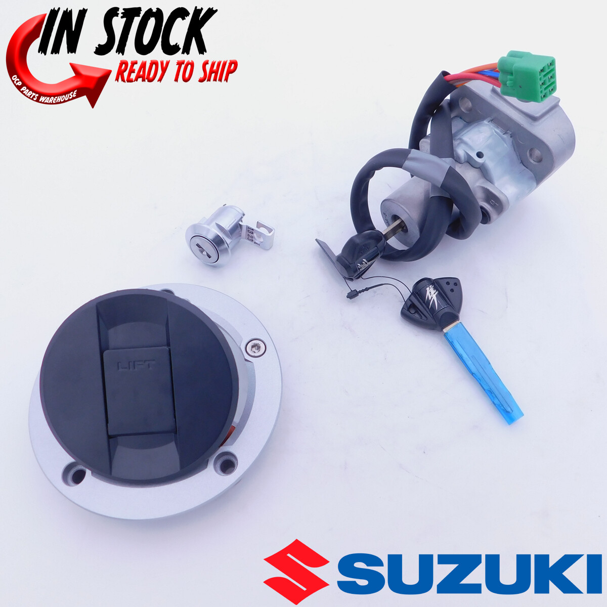 NEW OEM SUZUKI 2010-2020 HAYABUSA GSX1300R IGNITION SWITCH