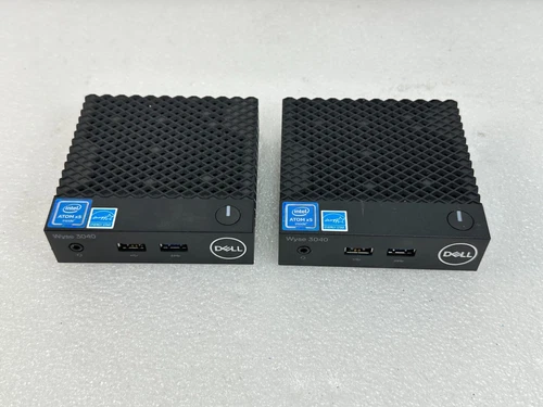 LOT OF 2 Dell N10D Wyse 3040 Atom X5-Z8350 1.44GHz 8GB SSD 2GB RAM w/ AC Adapter