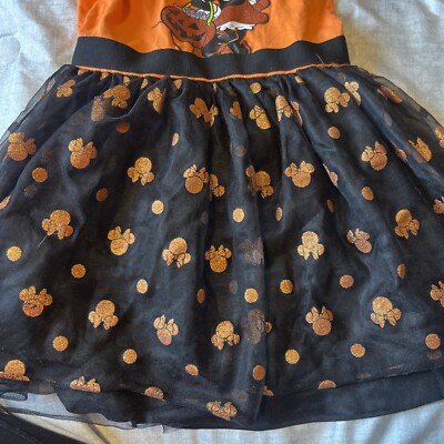 orange minnie mouse dress Minnie mouse witch tutu dress witch hat by Shiningstarstore, $32.00