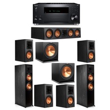 Klipsch 7.2 System With 2 Rp-8000f, 1 Klipsch Rp-504c, 4 Klipsch Rp-600m, 2 Klip