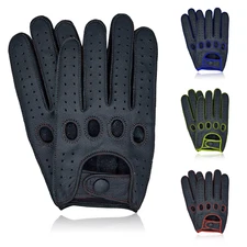 Leather Gloves Driving Classic Vintage Old Car Chauffeuring Stylish Fahion Dress