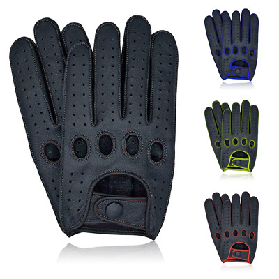 Leather Gloves Driving Classic Vintage Old Car Chauffeuring Stylish Fahion Dress