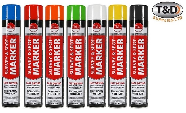 Marcador de línea 750 ml pintura en aerosol estacionamiento campo deportivo carretera
