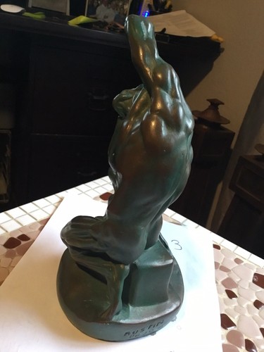 AUTHENTISCH -SUPER SELTEN- AUSTIN PRODUCTIONS SKULPTUR-MÄNNLICHER AKT -MUST SEE WOW! - Bild 4 von 9