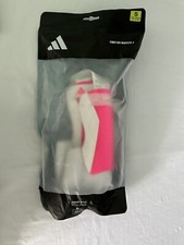 adidas Youth Tiro SG Match J Shin Guards - White/Shock Pink - Size Small