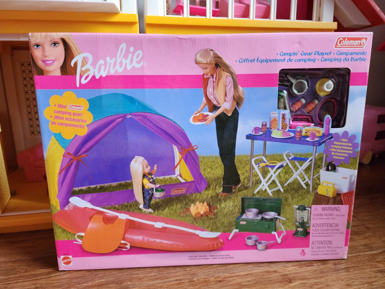 barbie camping stuff