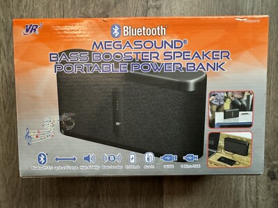 Megasound Bluetooth Speaker and Portable Power Bank
