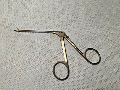 V. Mueller VM101-5682 Left Curved House Bellucci Alligator Scissors ENT