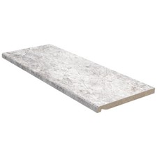 Fensterbank Innen Werzalit Compact S18 smokey white - glatt, seidenmatt mit ABS