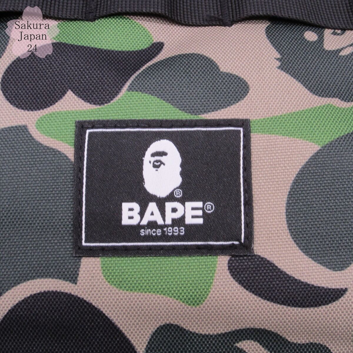 BAPE A Bathing Ape Camo Shoulder Bag with Carabiner 2021 AW BAPE A Bathing Ape Camo Shoulder Bag with Carabiner 2021 AW