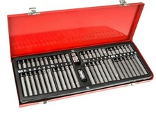 KIT SET INSERTI CHIAVI BUSSOLE CHIAVI TORX HEX 1/2" 3/8" PROFESSIONALE 54 PZ SMA