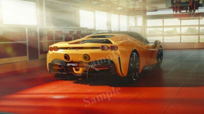 Ferrari SF90 Stradale High Res Wall Decor Print Photo Poster - CAR2907