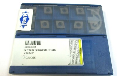 10 MAPAL Wendeplatten CTHE 09T308 D02R-HP455 30328491 Neu H40136