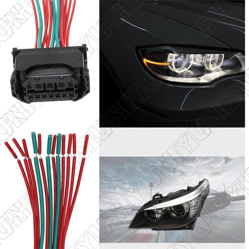 Headlight Plug Lamp Socket Connector Wire Harness For BMW X1-X7 Series MINI Z4 - Picture 3 of 6