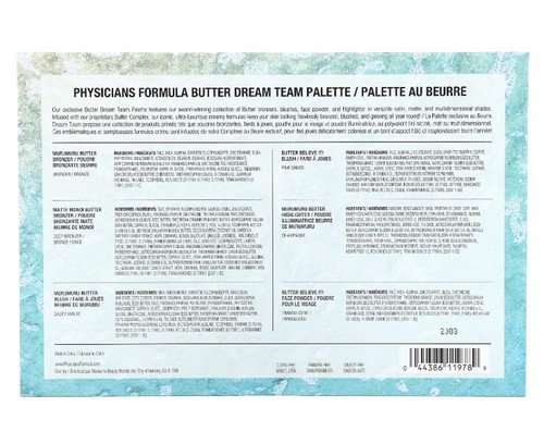 Physicians Formula Butter Dream ⭐️ Team Face Palette Brand New Factory Sealed - Picture 2 of 8