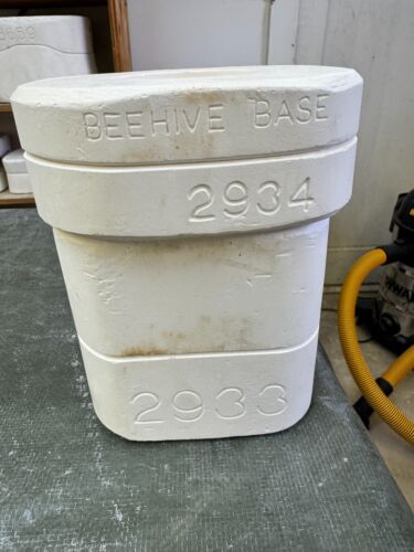 VINTAGE KIMPLE CERAMIC MOLD #2933 & #2934 BEEHIVE/BASE - Picture 9 of 13