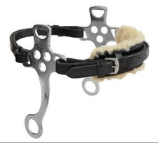 Shires Velociti Gara English Hackamore, in Brown or Black, Bitless, one size