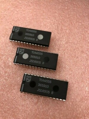 TDA4555 PHILIPS Farb-Farbdecoder IC Vintage Retro Farbfernseher UK LAGERBESTAND x3 Stck.