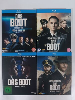 Das Boot Season 1-4 (2023) TV Series 9 Disc All Region lan-ray X