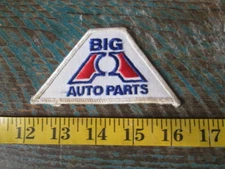 VINTAGE BIG "A" AUTO PARTS RACING PATCH NASCAR SCCA NHAR IMSA GT BIG A  